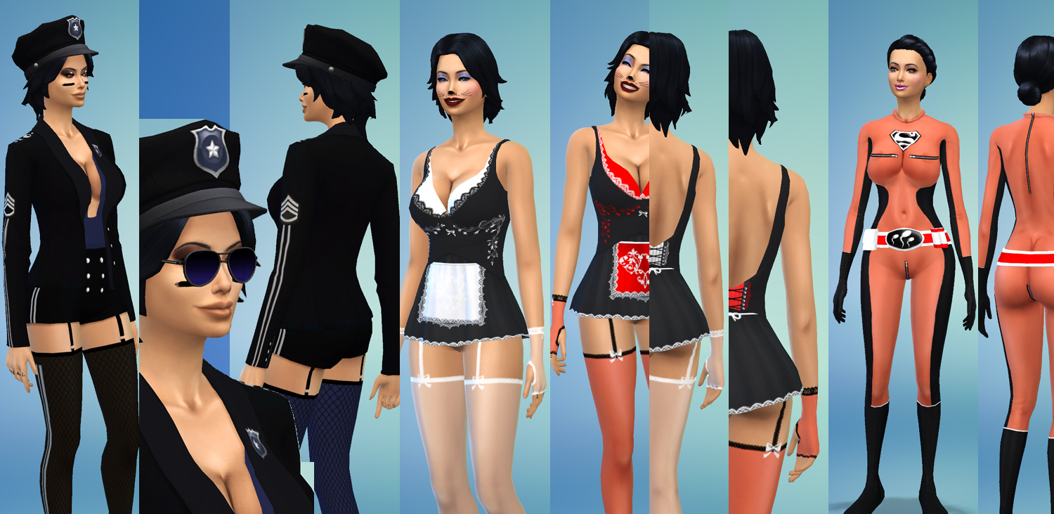 Sims 4 cyberpunk clothes фото 112
