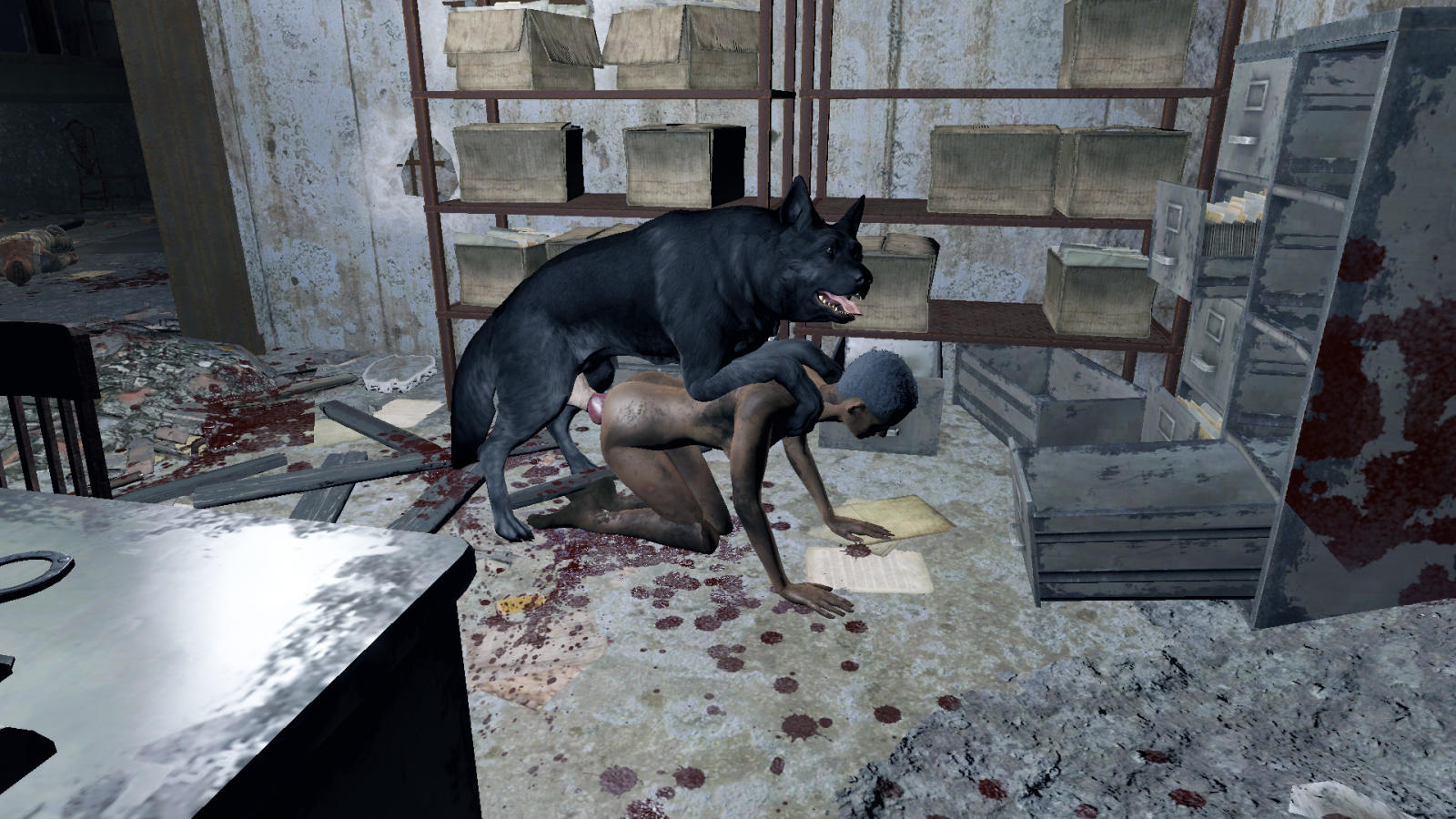 Fallout 4 dog porn фото 34
