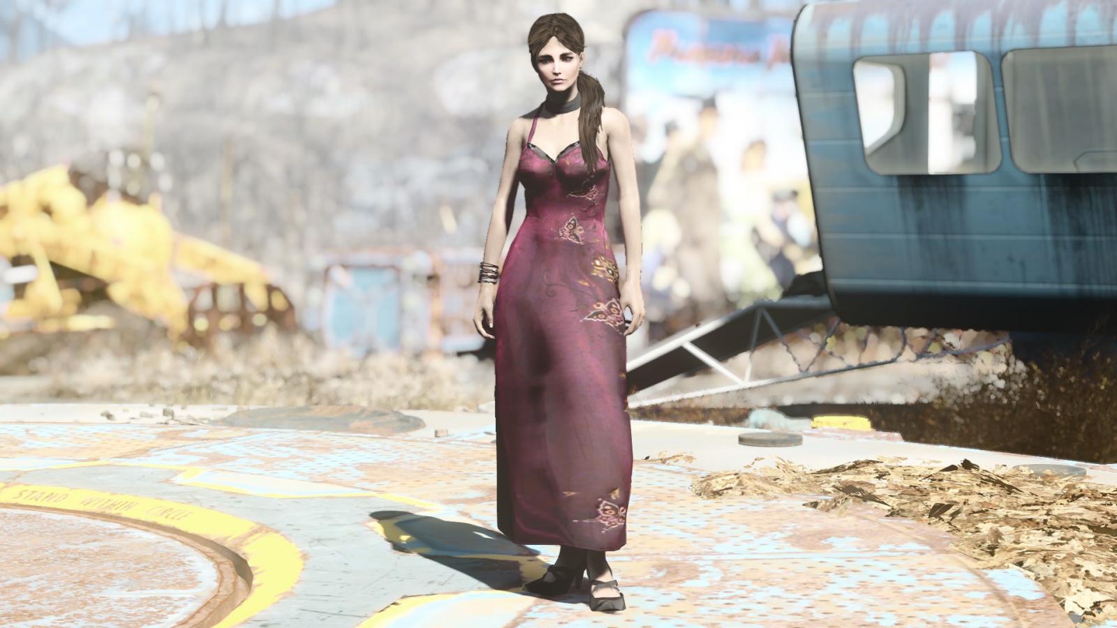 Fallout 4 черное платье фото 77