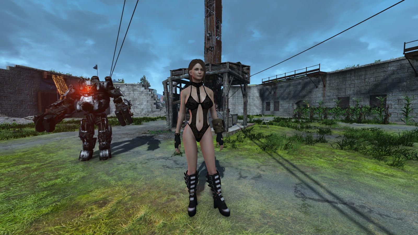 Fallout 4 skimpy armor replacer фото 100