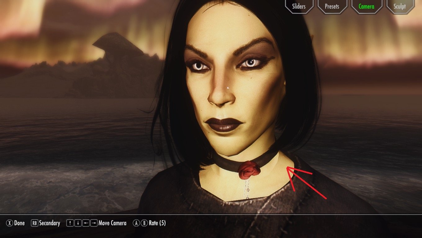 Neck Seam Like Issue With Two Mods Together Skyrim Technical Support Loverslab