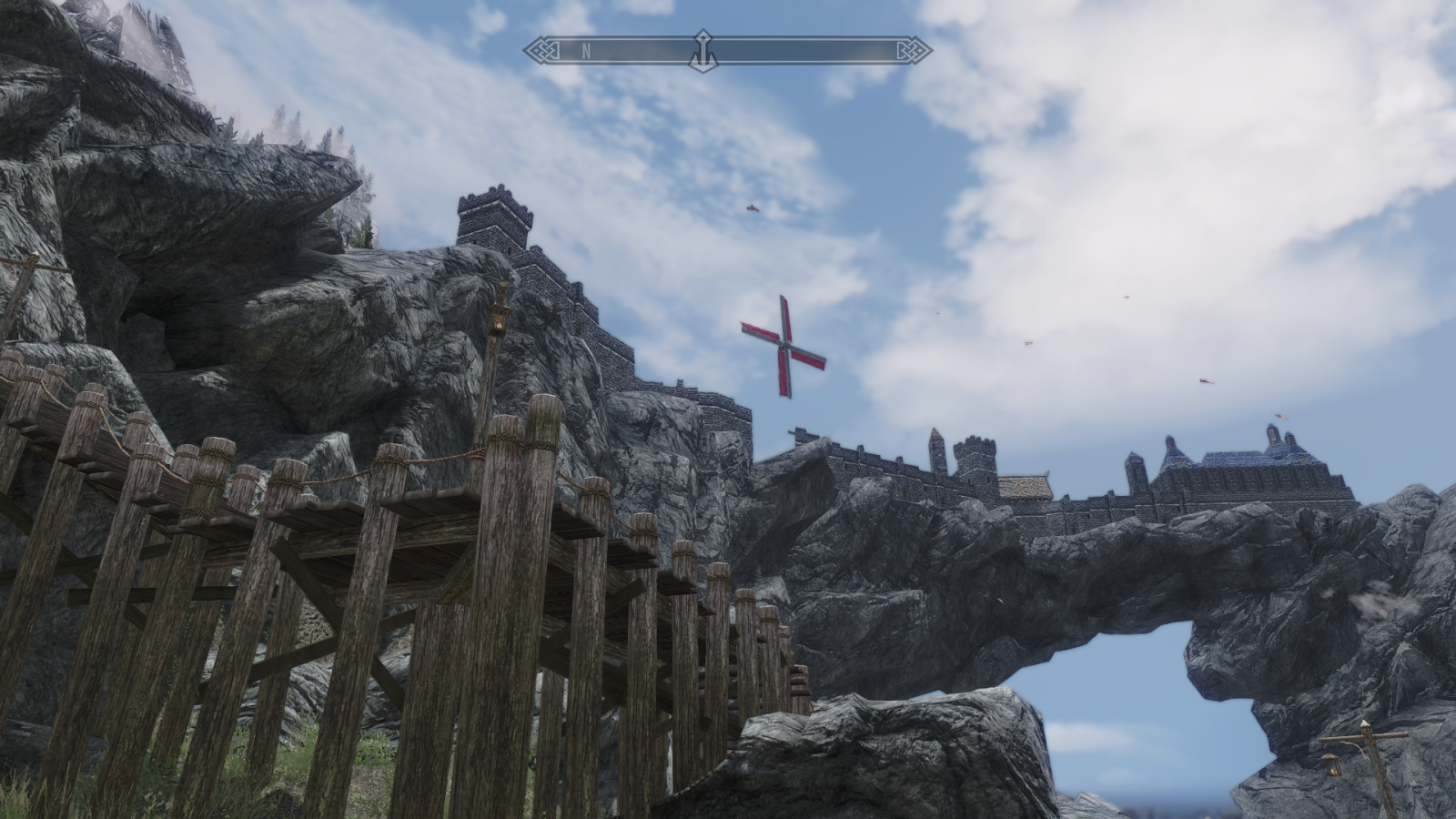 Missing Lod For Part Of College And Solitude Windmill Skyrim
