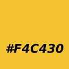 F4C430